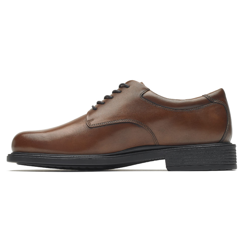 Rockport Singapore Mens Oxfords - Margin Brown - QN4703159